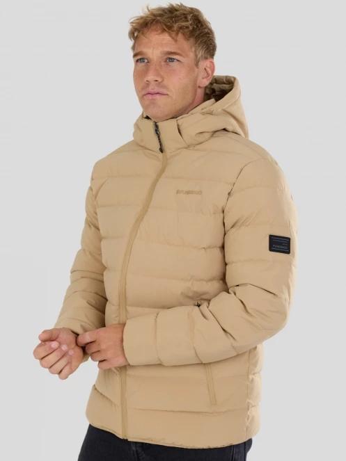 Fundango Hubble Padded Jacket męski pikowana kurtka przejściowa żółty 6