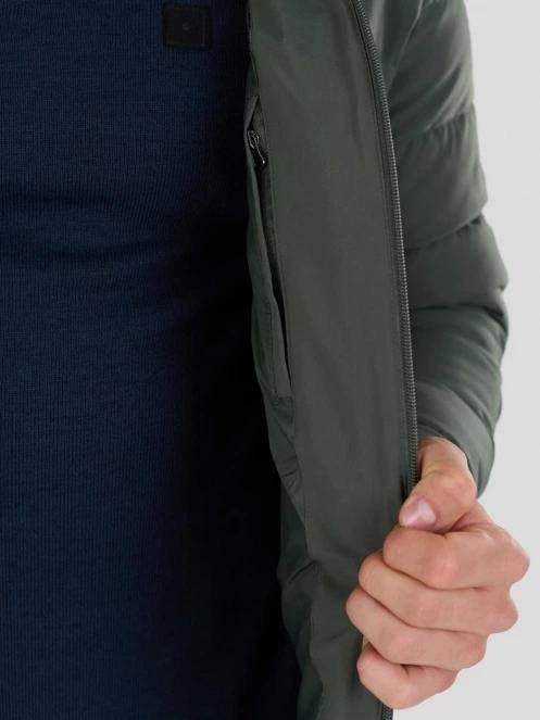 Fundango Hubble Padded Jacket męski pikowana kurtka przejściowa czarny 7
