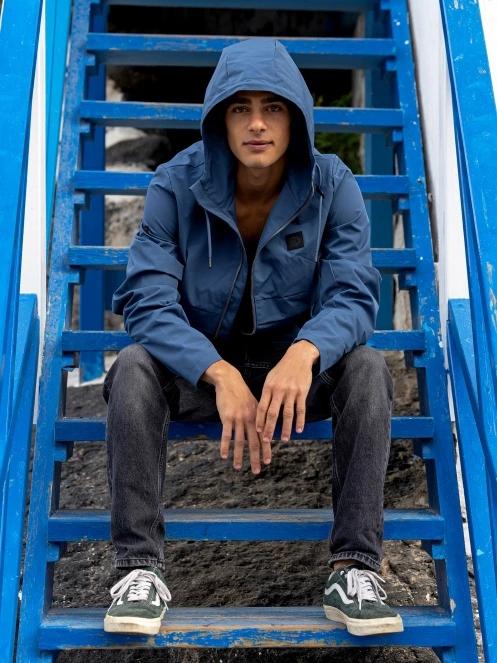 Fundango Clayton Casual Jacket męski kurtka przejściowa ciemnoniebieski 11