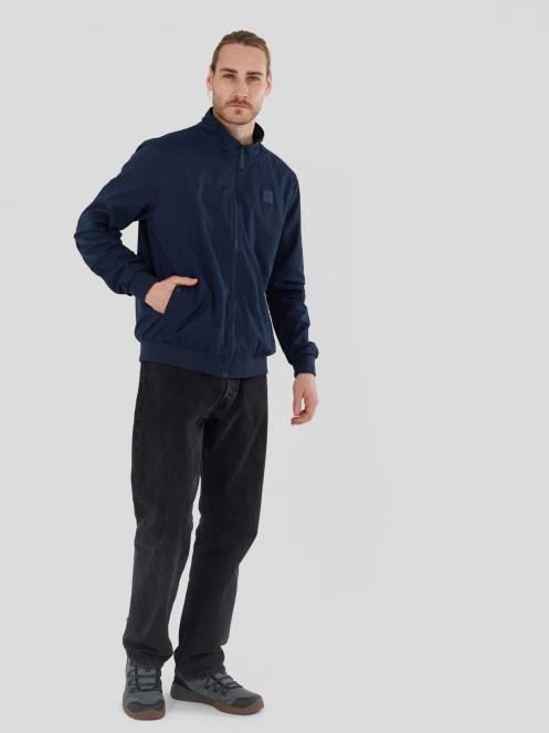Fundango Harrington Casual Jacket męski kurtka przejściowa ciemnoniebieski 4