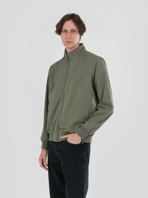 Fundango Harrington Casual Jacket męski kurtka przejściowa zielony 2