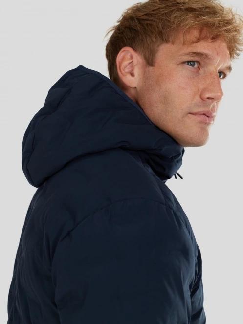 Fundango Smoke Eco Hooded Jacket męski kurtka na wycieczki ciemnoniebieski 5