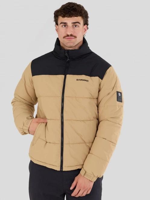 Fundango Winton Jacket męski kurtka przejściowa żółty 2