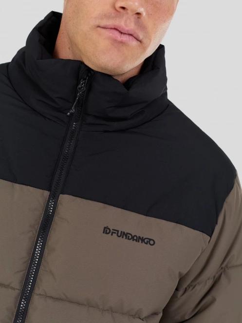 Fundango Winton Jacket męski kurtka przejściowa brąz 5