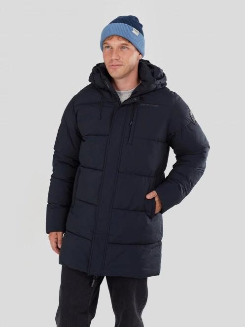 Fundango Arctic Puffer Jacket męski kurtka zimowa ciemnoniebieski 2