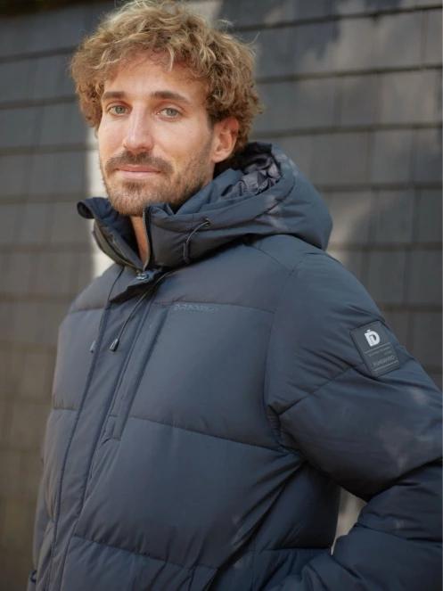 Fundango Arctic Puffer Jacket męski kurtka zimowa ciemnoniebieski 7