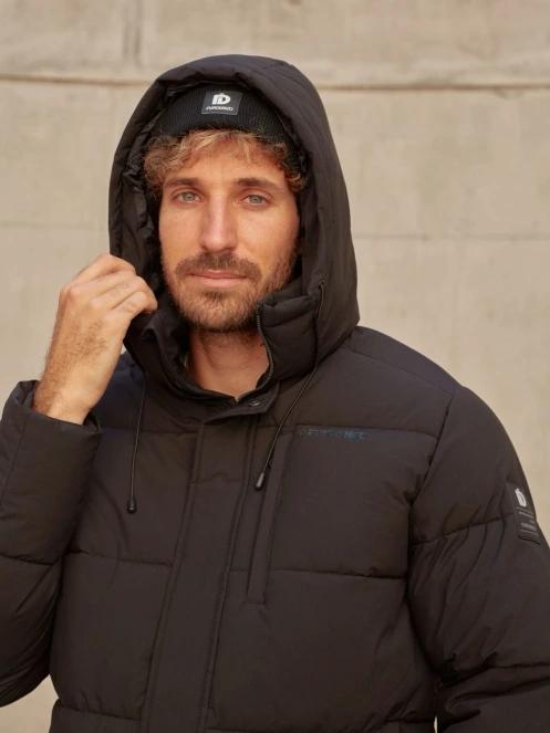 Fundango Arctic Puffer Jacket męski kurtka zimowa czarny 10