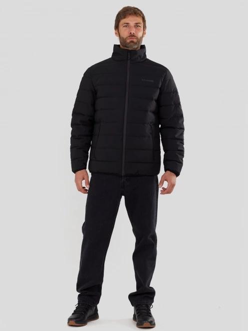 Fundango Arson Padded Jacket męski pikowana kurtka przejściowa czarny 4