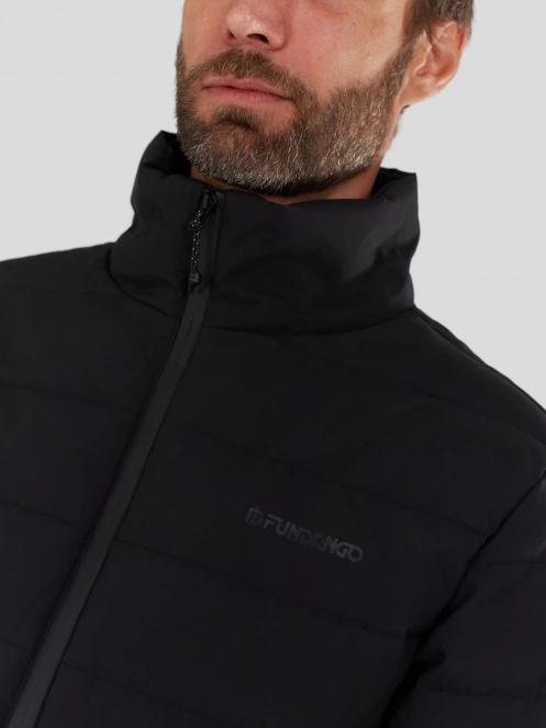 Fundango Arson Padded Jacket męski pikowana kurtka przejściowa czarny 6