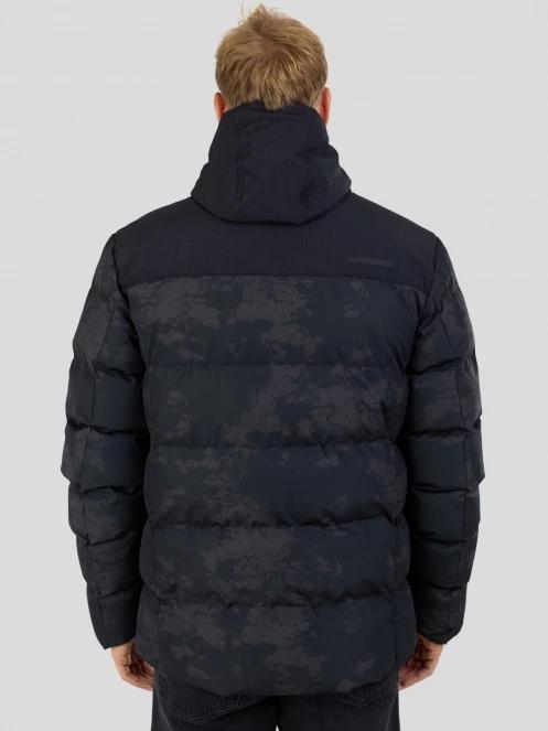 Fundango Passat II Padded Jacket męski pikowana kurtka zimowa czarny 4