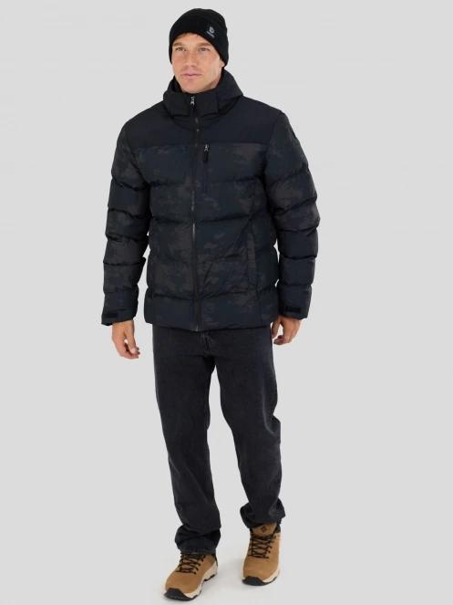 Fundango Passat II Padded Jacket męski pikowana kurtka zimowa czarny 6