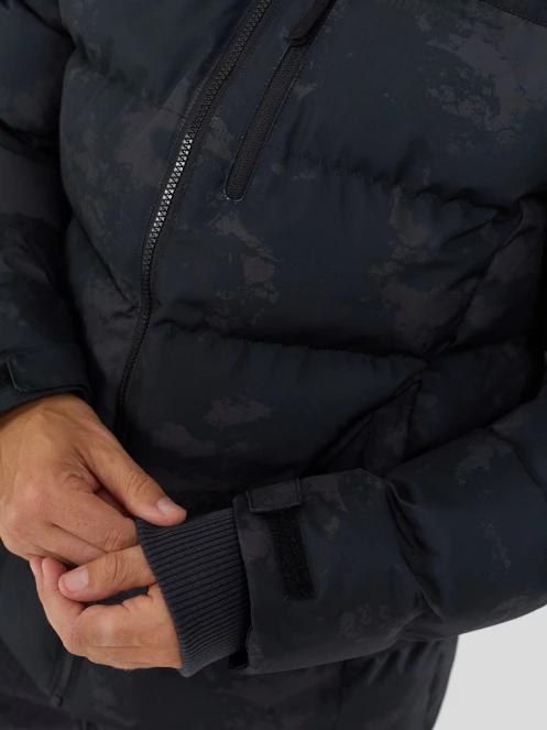 Fundango Passat II Padded Jacket męski pikowana kurtka zimowa czarny 8