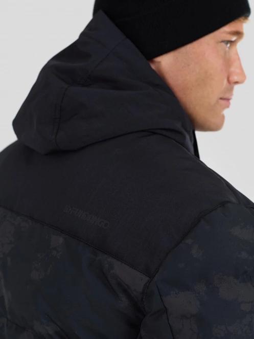 Fundango Passat II Padded Jacket męski pikowana kurtka zimowa czarny 9