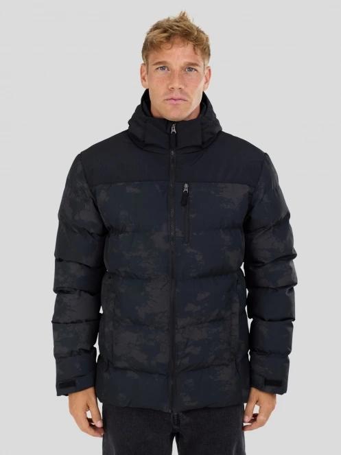 Fundango Passat II Padded Jacket męski pikowana kurtka zimowa czarny 2