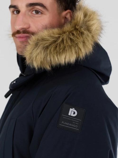 Fundango Spirit II Parka Jacket męski kurtka zimowa ciemnoniebieski 6