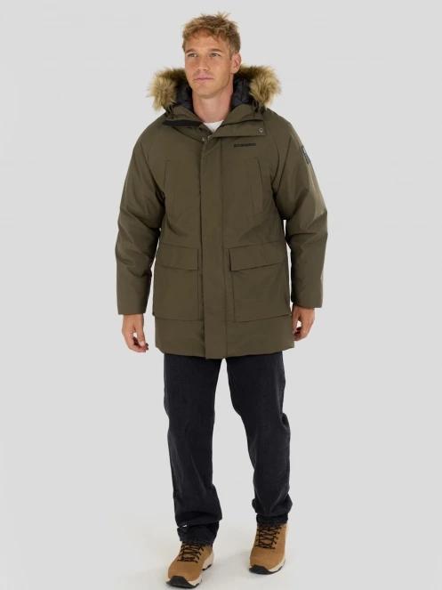 Fundango Spirit II Parka Jacket męski kurtka zimowa oliwka 4