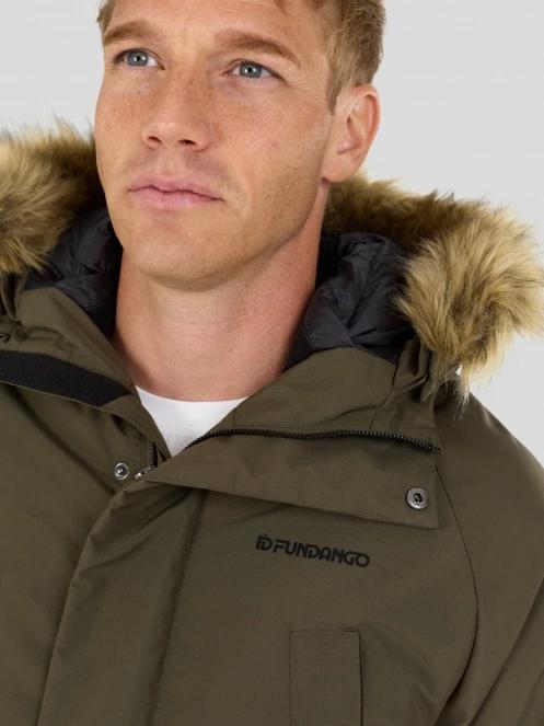 Fundango Spirit II Parka Jacket męski kurtka zimowa oliwka 6