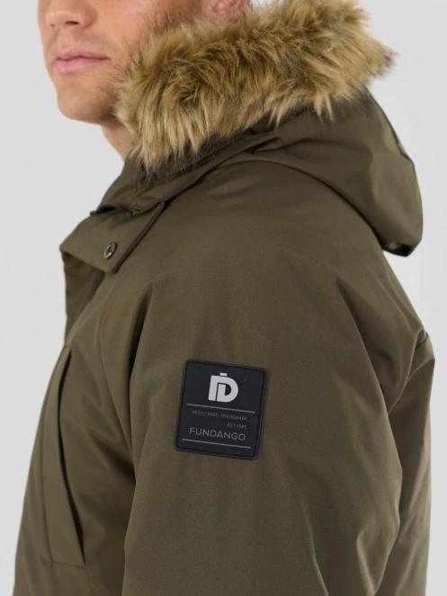 Fundango Spirit II Parka Jacket męski kurtka zimowa oliwka 7