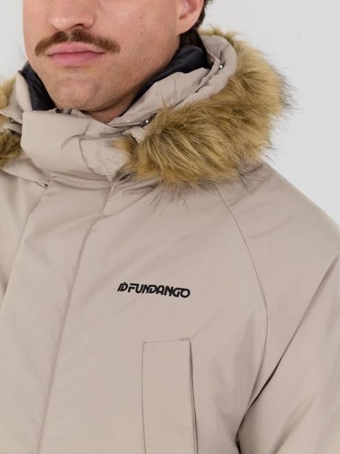Fundango Spirit II Parka Jacket męski kurtka zimowa piasek 6
