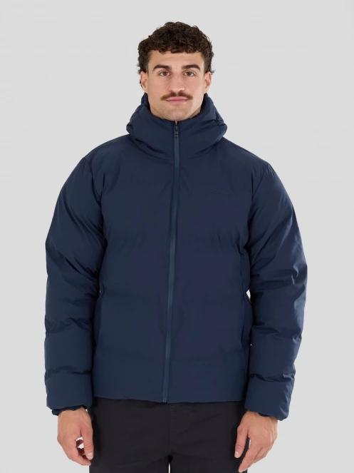 Fundango Newport Puffer Jacket męski pikowana kurtka zimowa ciemnoniebieski 2