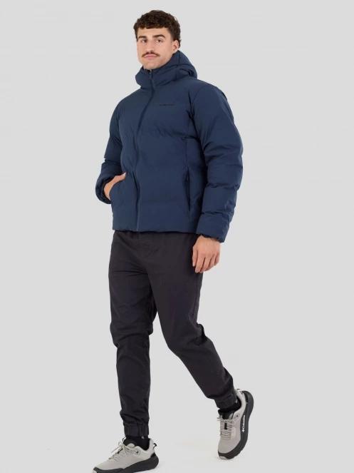 Fundango Newport Puffer Jacket męski pikowana kurtka zimowa ciemnoniebieski 4