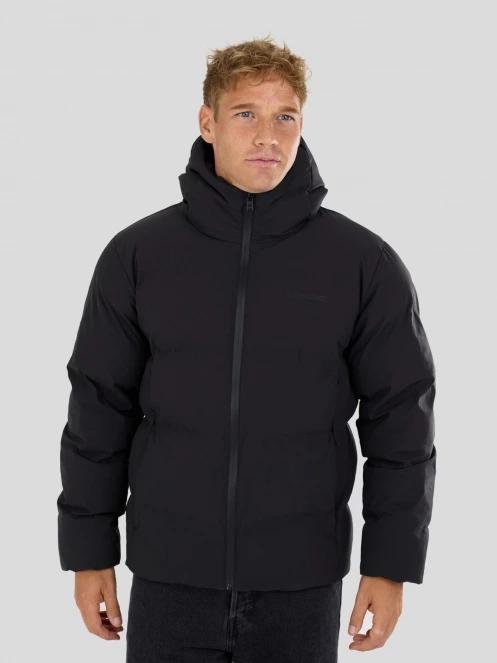 Fundango Newport Puffer Jacket męski pikowana kurtka zimowa czarny 2