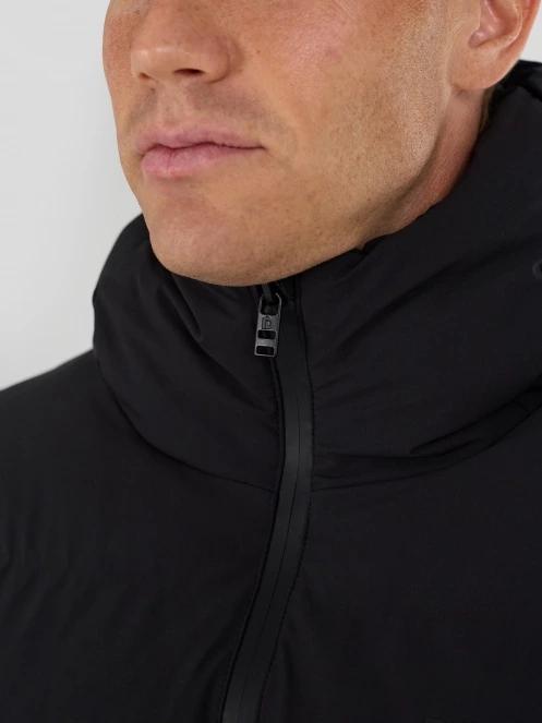 Fundango Newport Puffer Jacket męski pikowana kurtka zimowa czarny 6