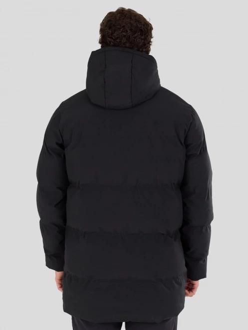 Fundango Nordvik Parka Jacket męski pikowana kurtka zimowa czarny 3