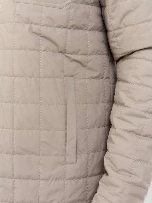 Fundango Grido Padded Shirt Jacket męski kurtka koszulowa piasek 7