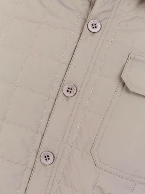 Fundango Grido Padded Shirt Jacket męski kurtka koszulowa piasek 8