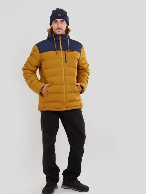 Fundango Passat Padded Jacket męski kurtka wyjściowa brąz 4