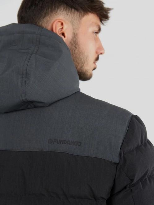 Fundango Passat Padded Jacket męski kurtka wyjściowa czarny 8
