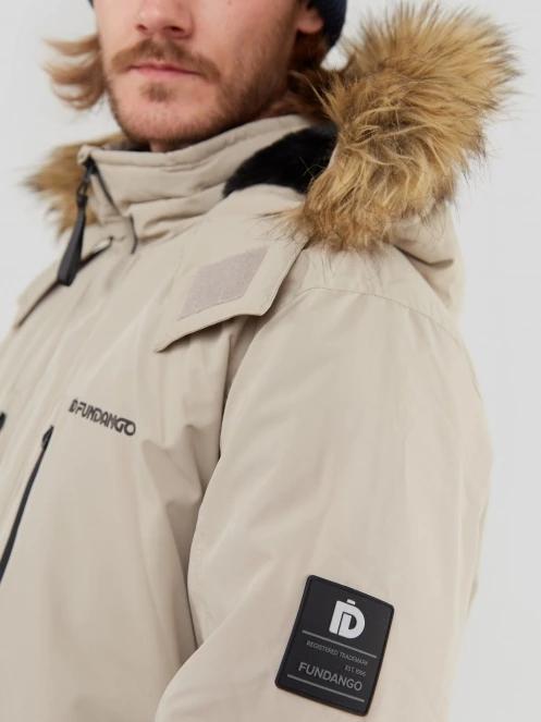 Fundango Spirit Parka Jacket męski kurtka zimowa oliwka 7