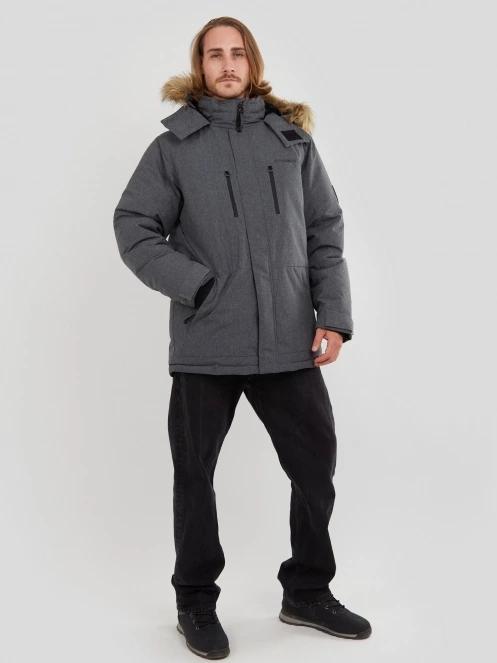 Fundango Spirit Parka Jacket męski kurtka zimowa szary 4