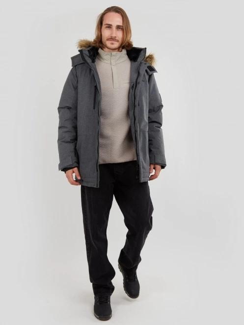 Fundango Spirit Parka Jacket męski kurtka zimowa szary 5