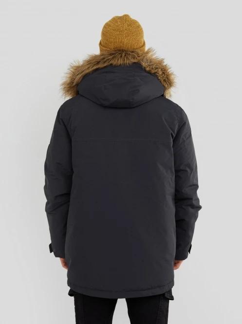 Fundango Spirit Parka Jacket męski kurtka zimowa czarny 3