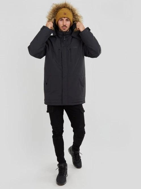 Fundango Spirit Parka Jacket męski kurtka zimowa czarny 4