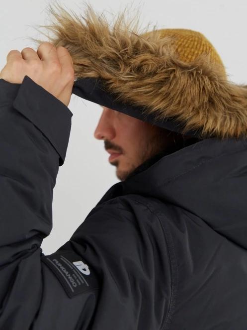 Fundango Spirit Parka Jacket męski kurtka zimowa czarny 9