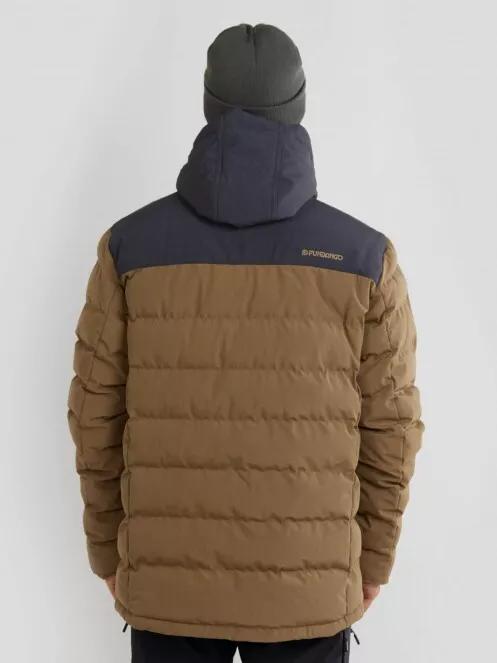 Fundango Passat Padded Jacket męski kurtka wyjściowa brąz 3