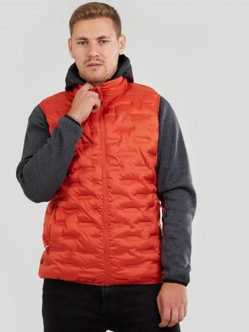 Fundango Smoke Vest męski kamizelka pomarańczowy 2