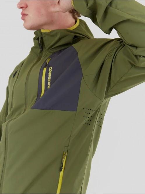 Fundango Alloy Hooded Softshell męski kurtka softshell oliwka 6