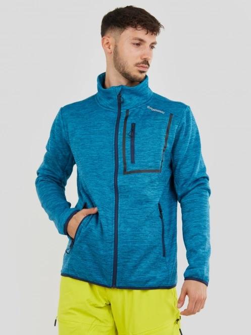 Fundango Jefferson Fleece Jacket męski bluza z polaru niebieski 2