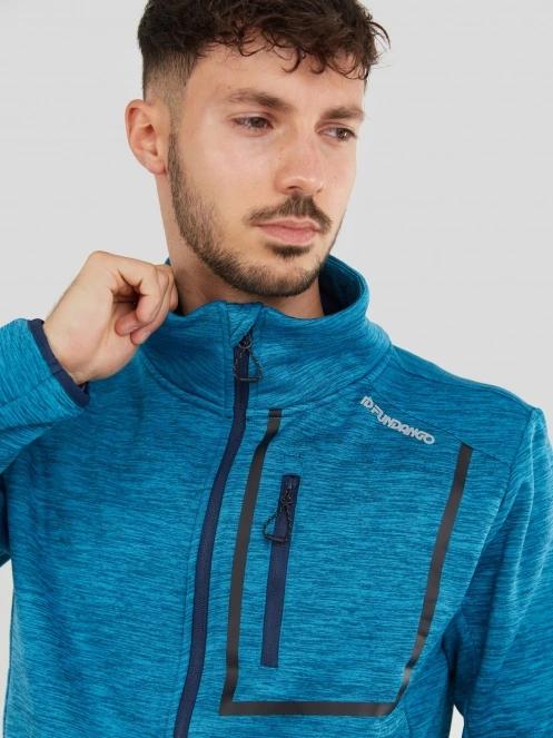 Fundango Jefferson Fleece Jacket męski bluza z polaru niebieski 5