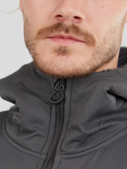 Fundango Ashford Insulated Fleece Jacket męski bluza z polaru szary 8