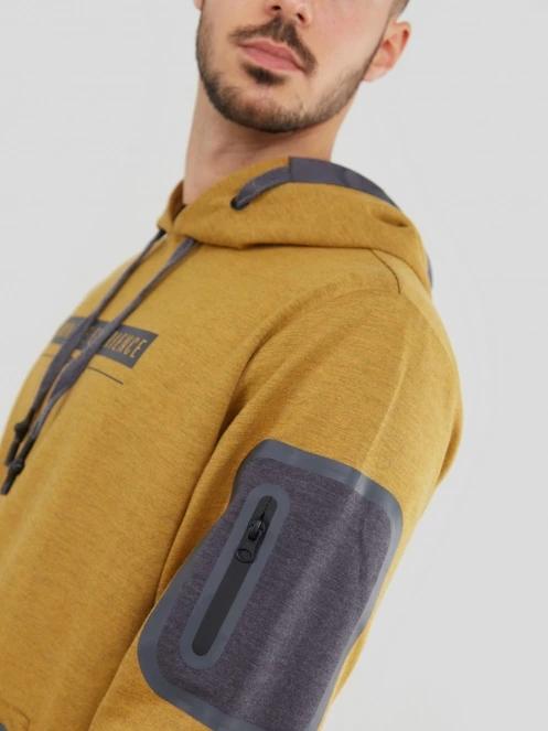 Fundango Force Tech Pullover męski sweter brąz 7
