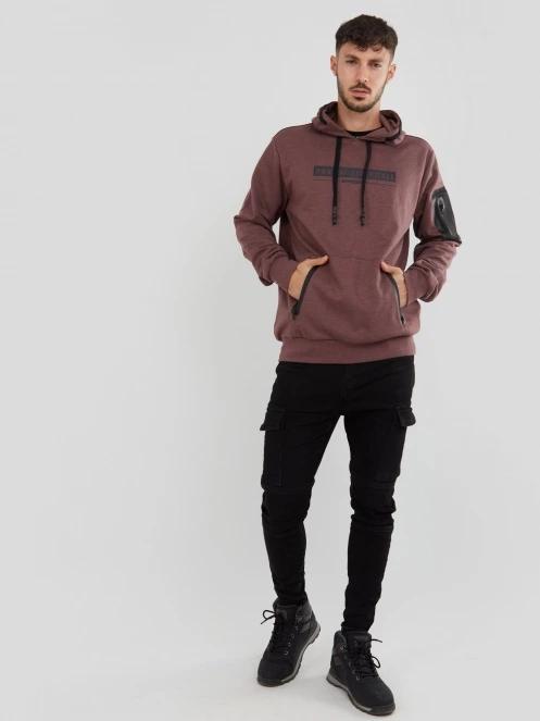 Fundango Force Tech Pullover męski sweter fiolet 4