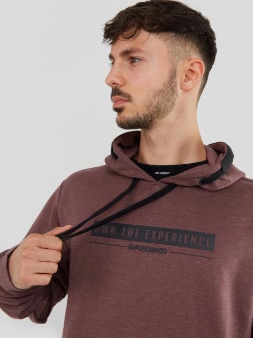 Fundango Force Tech Pullover męski sweter fiolet 5
