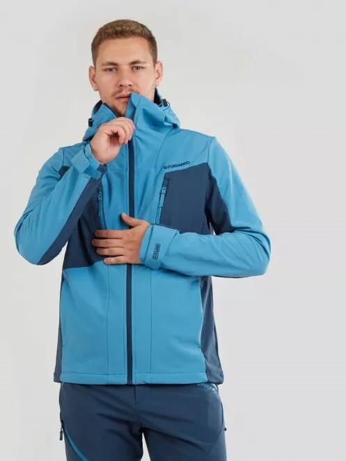 Fundango Rauris Softshell Jacket M męski kurtka softshell jasnoniebieski 4