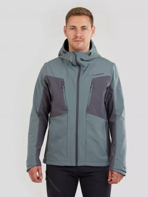Fundango Rauris Softshell Jacket M męski kurtka softshell szary 2