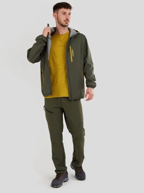 Fundango Alloy Hooded Softshell męski kurtka softshell zielony 4